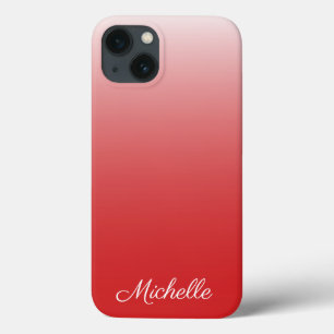 Case-Mate iPhone Case dégradé personnalisé ombre rouge Coque-Mate iPhone