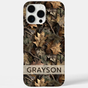 Coques iPhone 16 Pro Max Déguisement Automnal Personnalisé