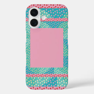 Coques iPhone 16 Délice aux fraises