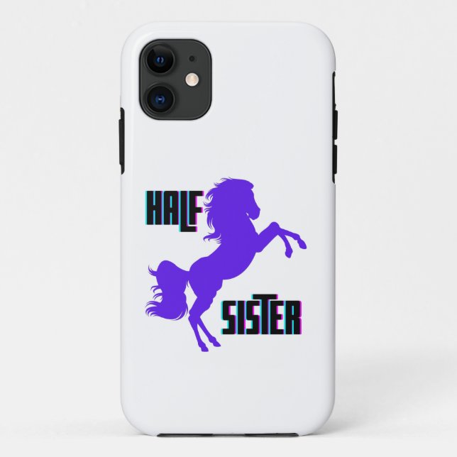 Coques Case-Mate iPhone Demi-Soeur Pony Violet frère (Dos)
