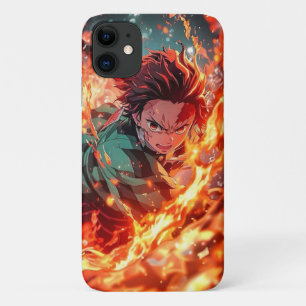 Case-Mate iPhone Case démon slayer anime tanjiru incendie