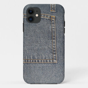 Coques Pour iPhone Denim iPhone 5 Coque-Mate à peine là