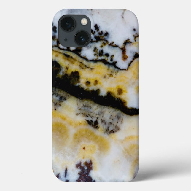 Coques Case-Mate iPhone Dentelle d'argent Onyx (Verso)