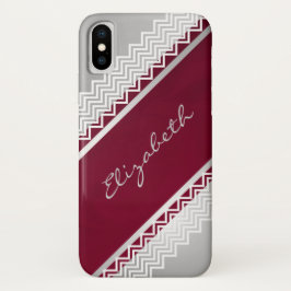 Coque Case-Mate Pour iPhone Dentelle Herringbone personnalisée