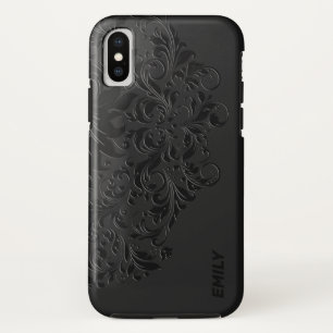 Case-Mate iPhone Case Dentelle Vintage noire