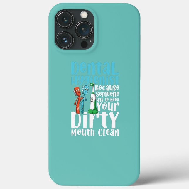 Coques Case-Mate iPhone Dentiste Gardez votre bouche propre  (Verso)