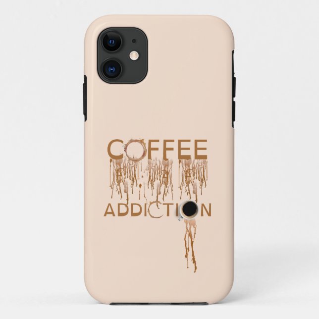 Coques Case-Mate iPhone dépendance au café (Dos)