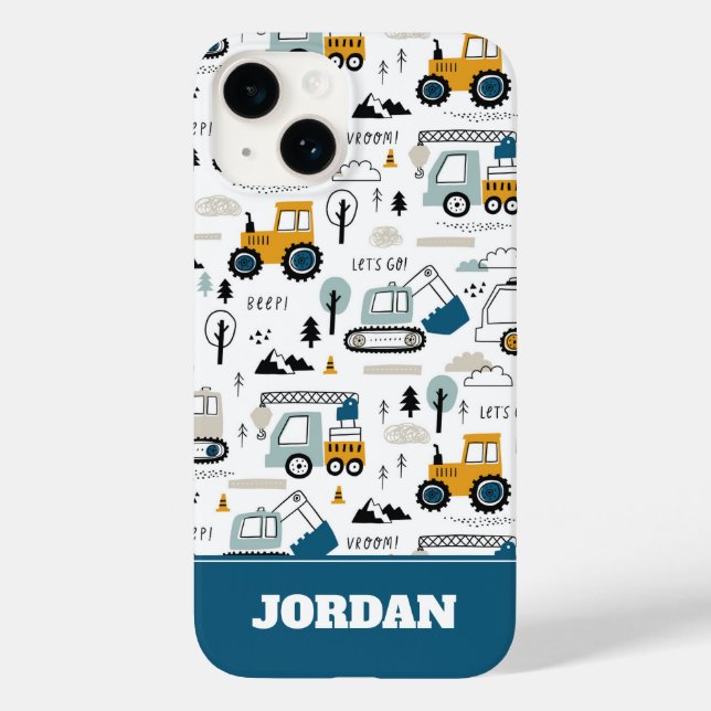 Coques Case-Mate iPhone Déplaçons le Motif de véhicule (Verso)