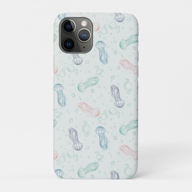Coques Case-Mate iPhone Dérive de méduses (Dos)