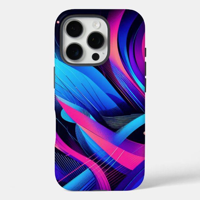 Coques Case-Mate iPhone Dérive Néon (Verso)