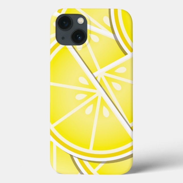 Coques Case-Mate iPhone Des coins de citron funky ! (Verso)
