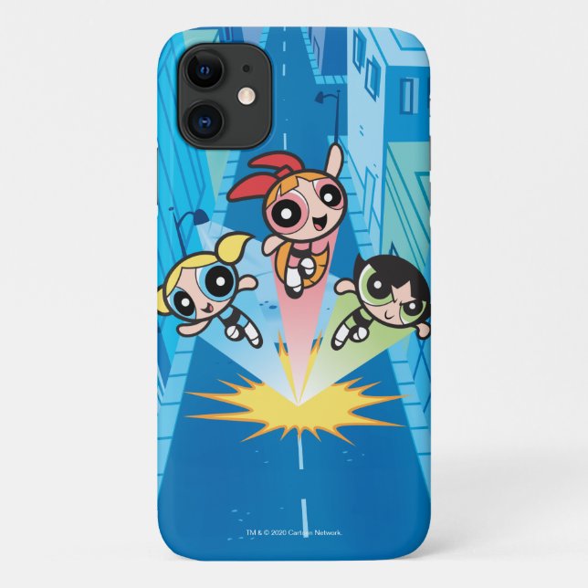 Coques Case-Mate iPhone Des filles puissantes lancent dans l'air (Dos)