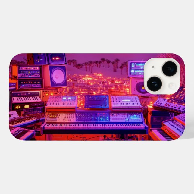 Coques Case-Mate iPhone Desert Music Studio (Verso (horizontal))