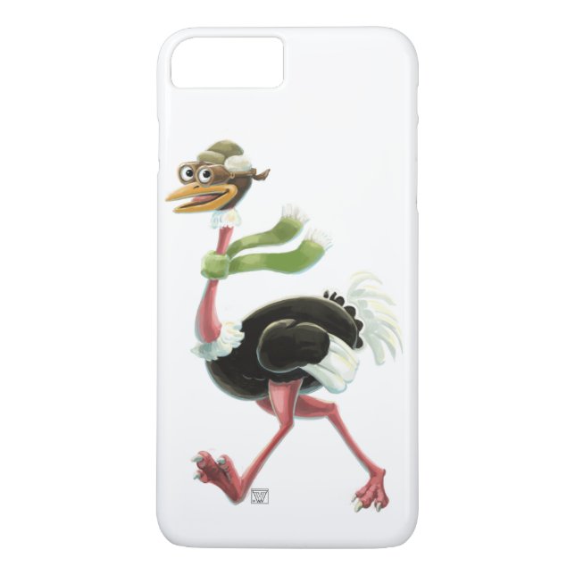 Coques Case-Mate iPhone Desert Ostrich Runner (Dos)