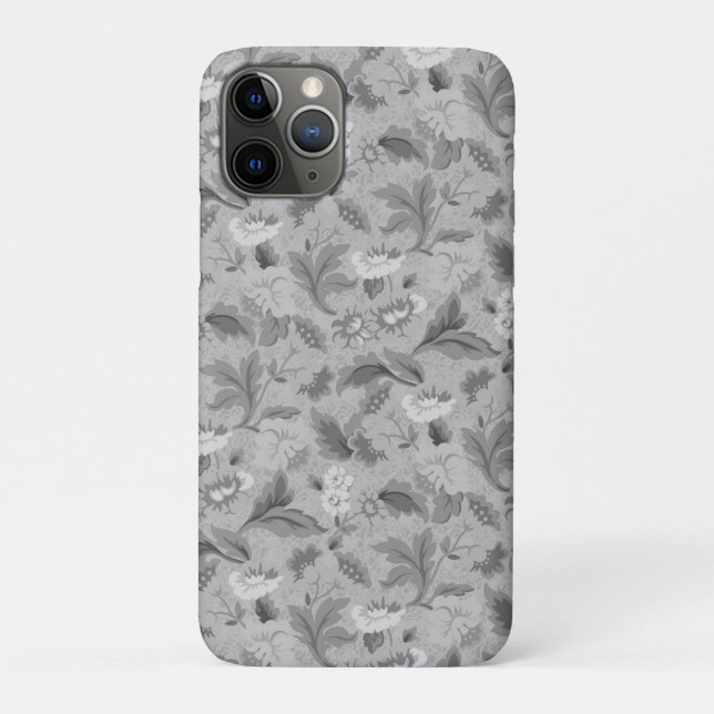 Coques Case-Mate iPhone Design arrière - plan gris-blanc mignon (Dos)