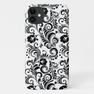 Case-Mate iPhone Case Design arrière - plan noir blanc