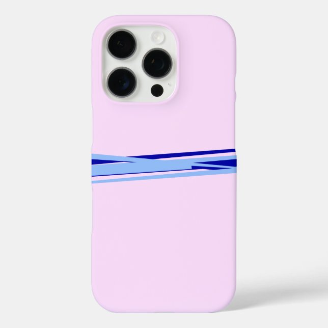 Coques Case-Mate iPhone Design chic sur Arrière - plan rose (Verso)