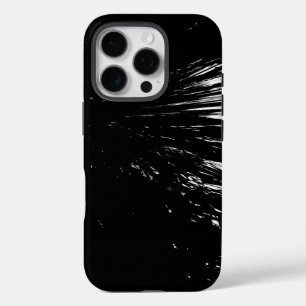 Coques iPhone 16 Pro Design cool en noir et blanc