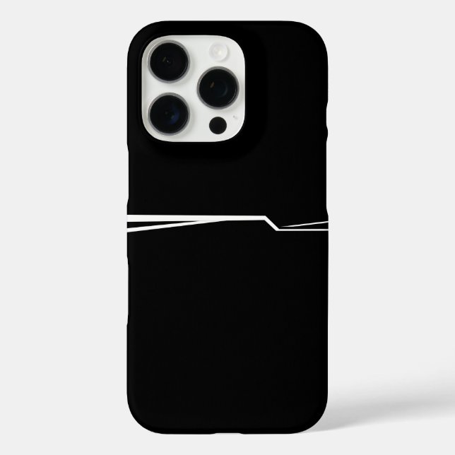 Coques Case-Mate iPhone Design cool en noir et blanc (Verso)