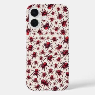 Coques iPhone 16 Design d'araignée tendance Web de style