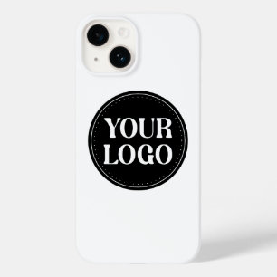 Coque Pour iPhone 14 Design de code QR noir élégant   Marque élégante