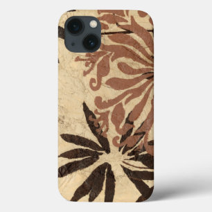 Etui iPhone Case-Mate Design de crayon floral avec Feuilles tawny