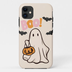 Case-Mate iPhone Case design d'halloween fantôme rose et orange