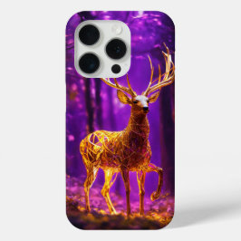 Coque iPhone 15 Pro "Design élégant de cerfs