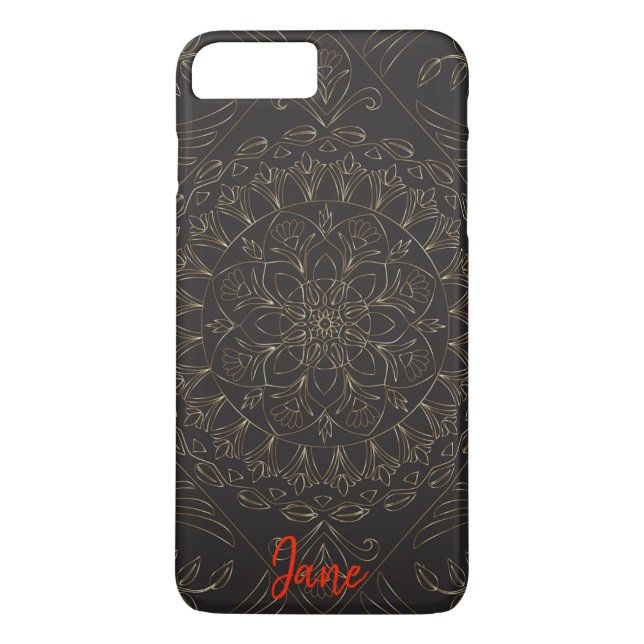 Coques Case-Mate iPhone Design élégant de Mandala (Dos)