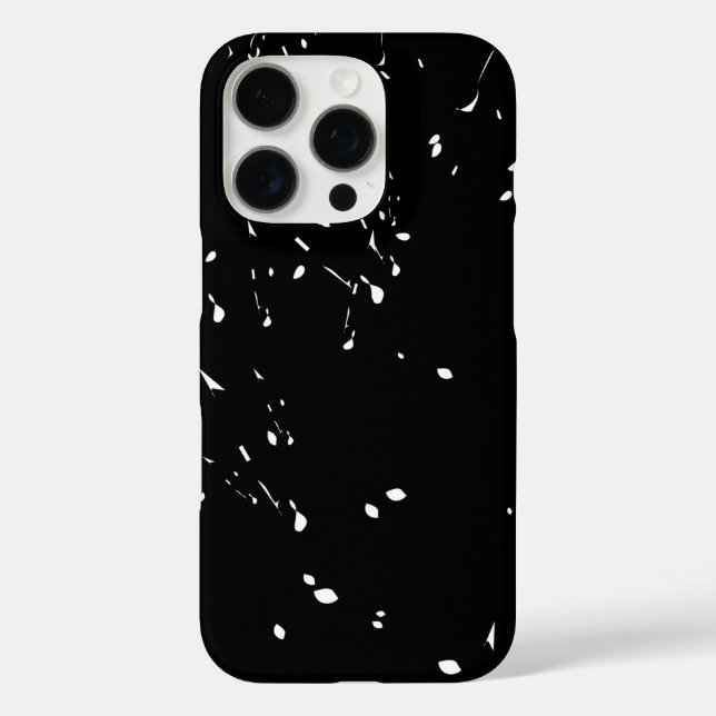 Coques Case-Mate iPhone Design élégant en noir et blanc (Verso)