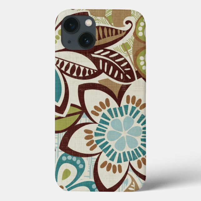 Coques Case-Mate iPhone Design floral moderne (Verso)