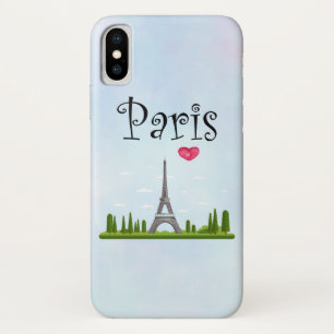 Etui iPhone Case-Mate Design français - Tour Eiffel à Paris
