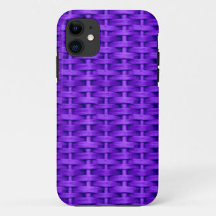 Coque Case-Mate Pour iPhone Design graphique en osier violet