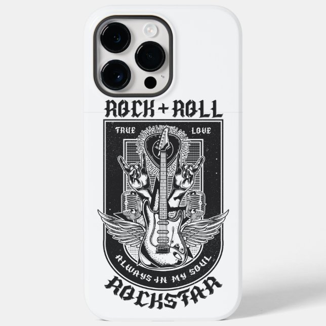 Coques Case-Mate iPhone Design Guitar Rock (Verso)