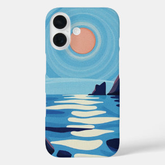 Coques iPhone 16 Design marin serene