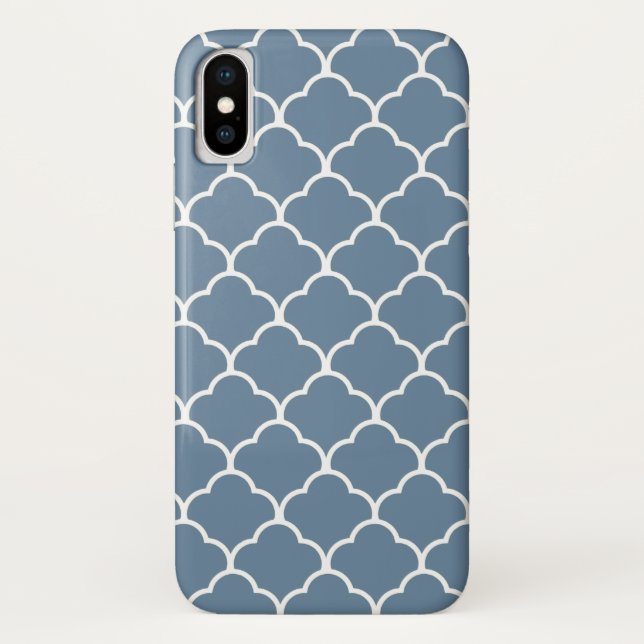 Coques Case-Mate iPhone Design marocain gris français @ Emporiomoffa (Dos)
