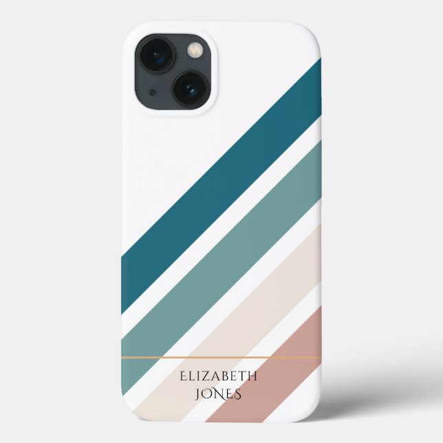 Coques Case-Mate iPhone Design minimaliste aux couleurs pastel (Verso)