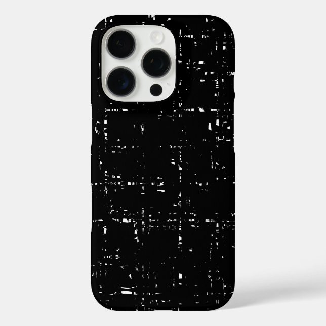 Coques Case-Mate iPhone Design motif en noir et blanc (Verso)