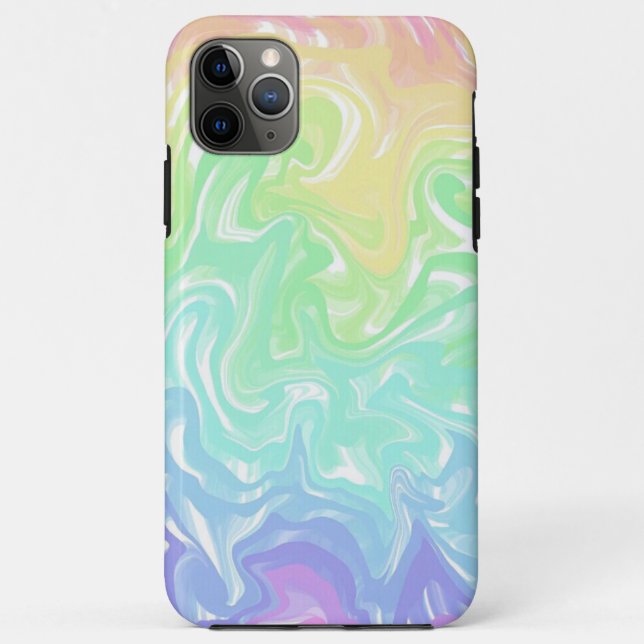 Coques Case-Mate iPhone Design Pastel Swirls (Dos)