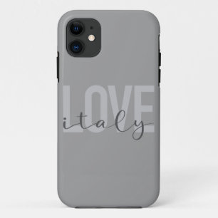 Case-Mate iPhone Case Design urbain, moderne, simple, cool Love Italy
