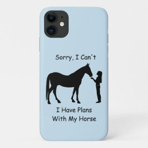 Case-Mate iPhone Case Désolé de ne pas pouvoir, j'ai des plans avec mo