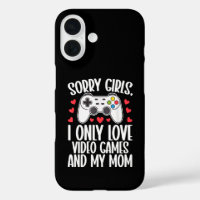 Désolé Filles I Only Love Jeux Vidéo et ma maman