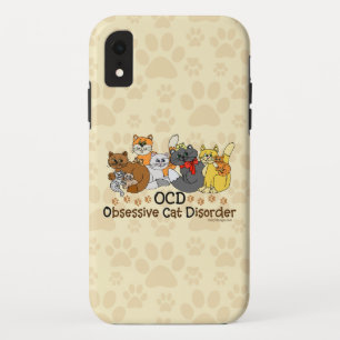 Etui iPhone Case-Mate Désordre obsédant de chat d'OCD