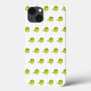 Case-Mate iPhone Case Dessin animé d'oiseau vert mignon
