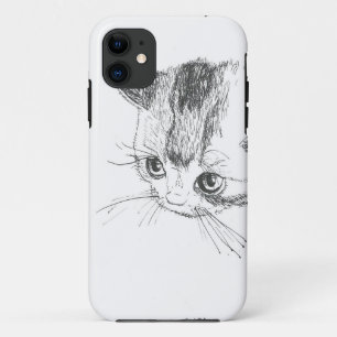 Coque Case-Mate Pour iPhone dessin de chat de cas d'iPhone/iPad