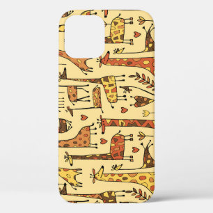 Case-Mate iPhone Case Dessin De Giraffe, Amusant Design Sans Fil.