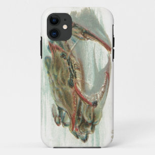 Coque Case-Mate Pour iPhone Dessin de très bon goût de crabe vintage nautique