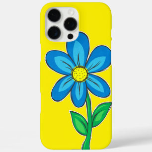 Coques iPhone 16 Pro Max Dessin d'illustration de fleur rétro mignon