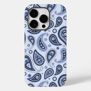 Coque Pour iPhone 14 Pro Dessin imprimé paisley floral complexe