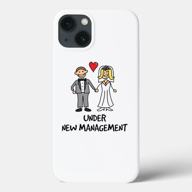Coques Case-Mate iPhone Dessin mariage - Sous la nouvelle direction (Verso)